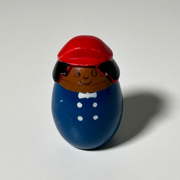 Vintage 70s Tonka Toddlers Peek A Boo Figurine 3 Faces Made in Hong Kong (21C) - Picture 1 of 7